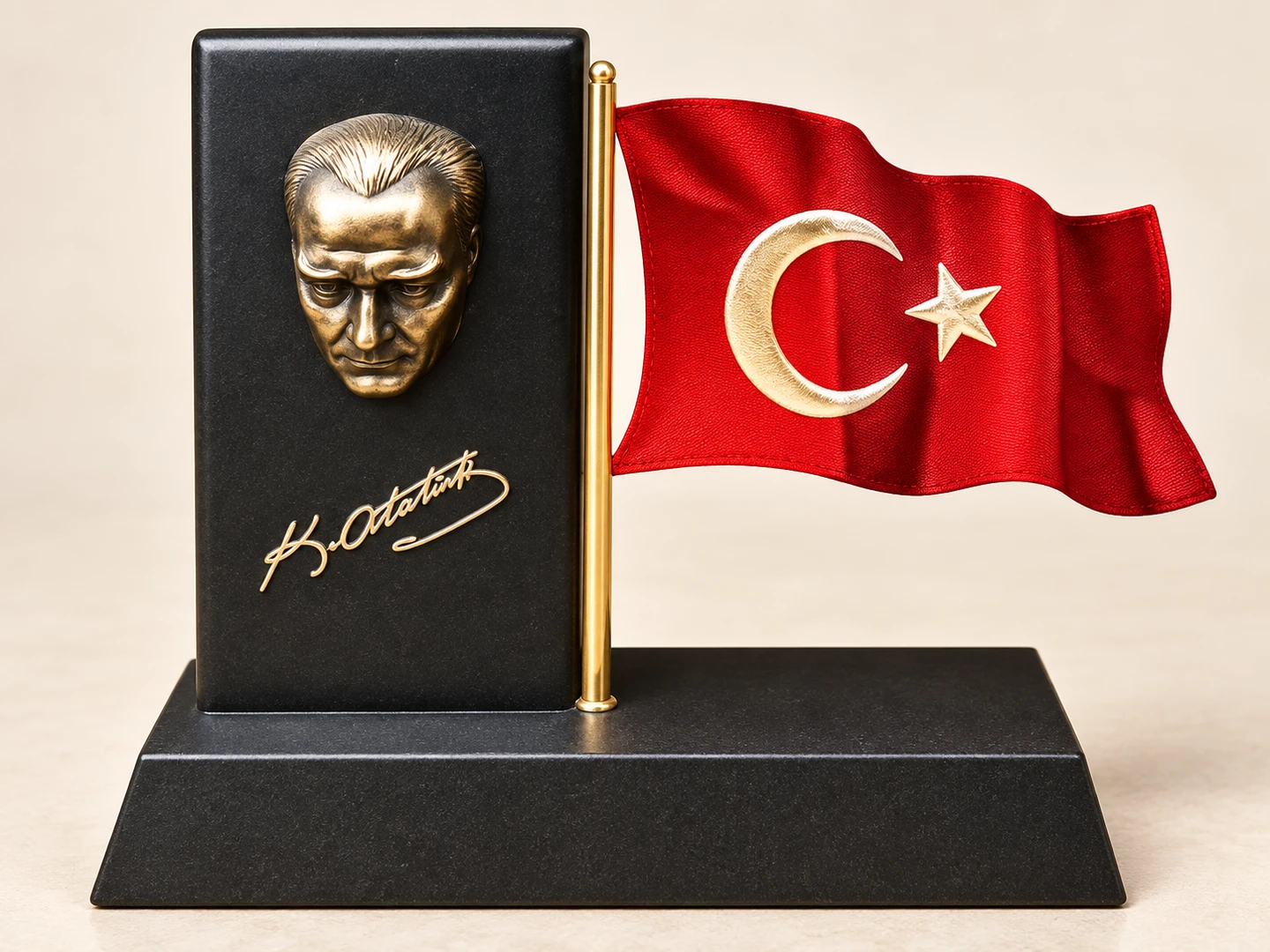 Atatürk Set — Ödül Kupa - Plaket
