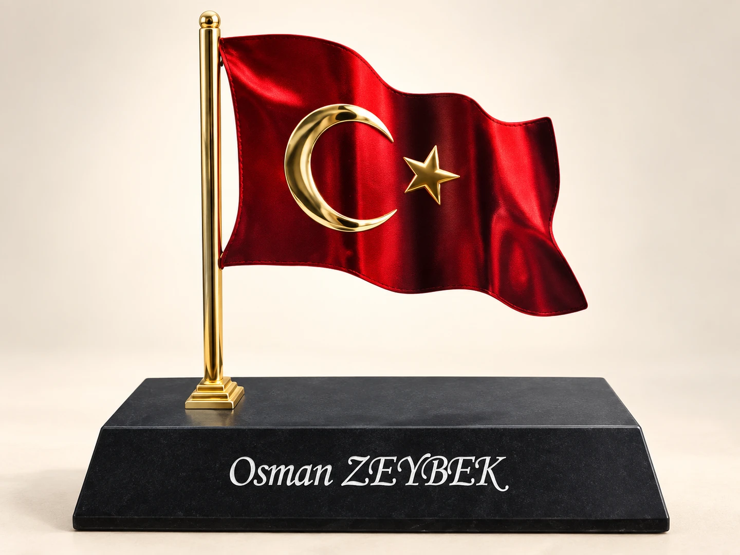 Bayraklı Set 2 — Ödül Kupa - Plaket