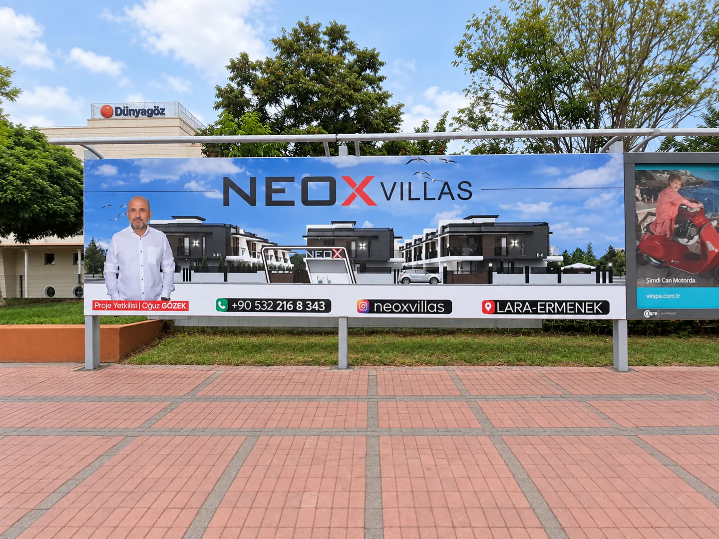 Double billboard uygulaması