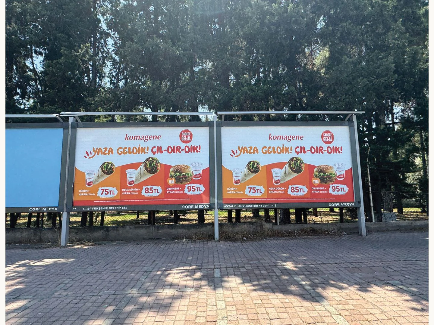 Double billboard uygulaması