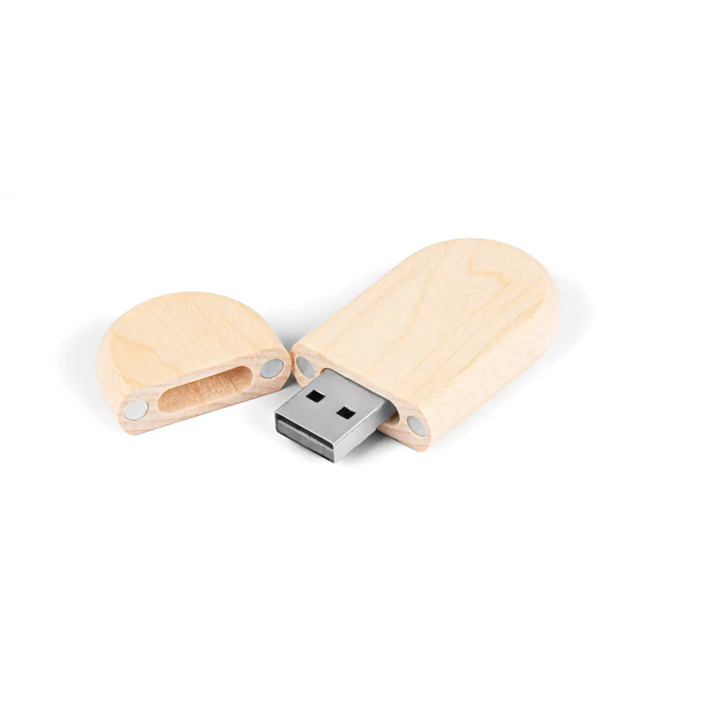 8192 Ahşap USB Bellek