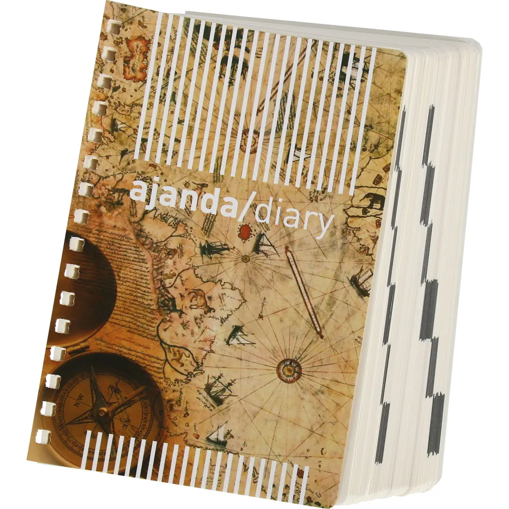 SAI-17x24 Spiralli Ajanda içi
