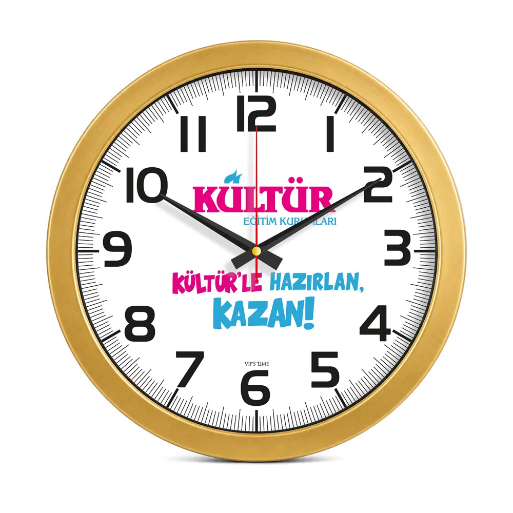 Metalize Duvar Saatleri